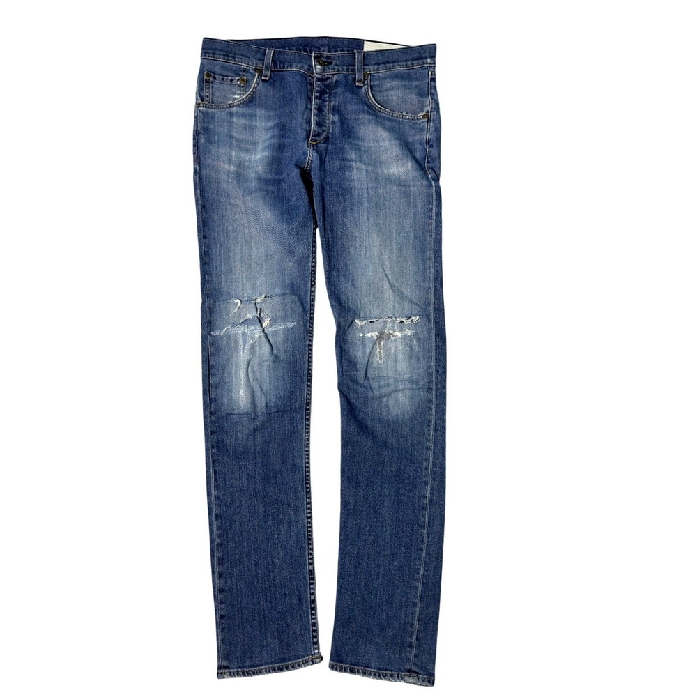 Rag & Bone Fit 2 Slim Leg Jeans Men 31x33 Blue Denim Cotton Stretch